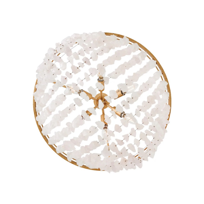Fredrick Ramond FR41594 Myra 6-lt 24" LED Chandelier