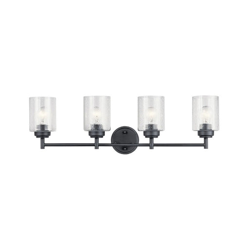 Kichler 45887 Winslow 4-lt 30" Vanity Light-Black