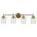Kichler 45887 Winslow 4-lt 30" Vanity Light-Natural Brass