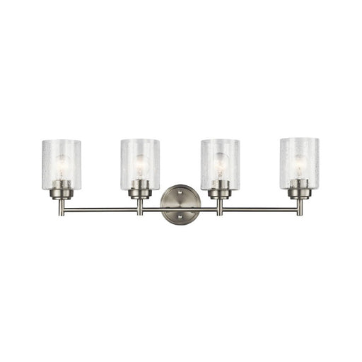 Kichler 45887 Winslow 4-lt 30" Vanity Light-Brushed Nickel