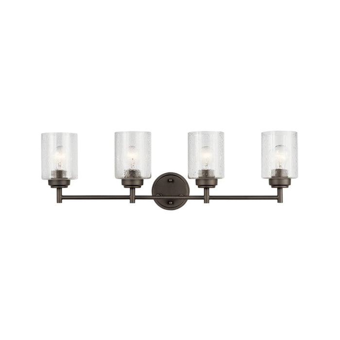 Kichler 45887 Winslow 4-lt 30" Vanity Light-Olde Bronze