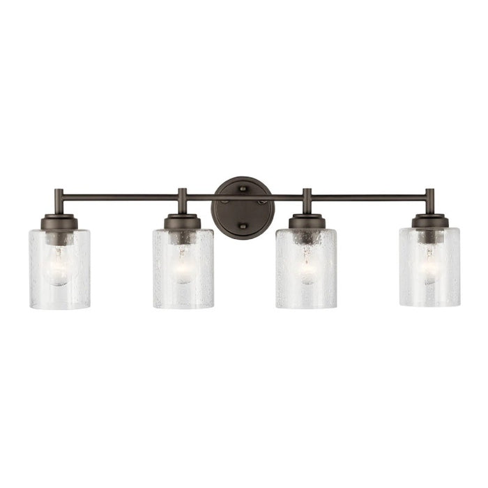 Kichler 45887 Winslow 4-lt 30" Vanity Light-Olde Bronze