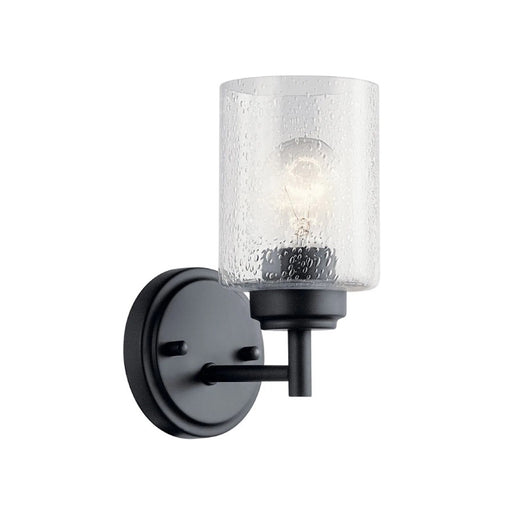 Kichler 45910 Winslow 1-lt 9" Tall Wall Sconce-Black