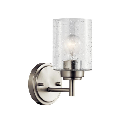 Kichler 45910 Winslow 1-lt 9" Tall Wall Sconce-Brushed Nickel