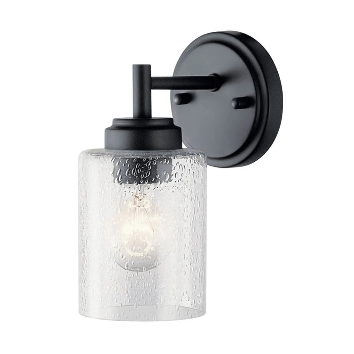 Kichler 45910 Winslow 1-lt 9" Tall Wall Sconce-Black