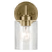 Kichler 45910 Winslow 1-lt 9" Tall Wall Sconce-Natural Brass