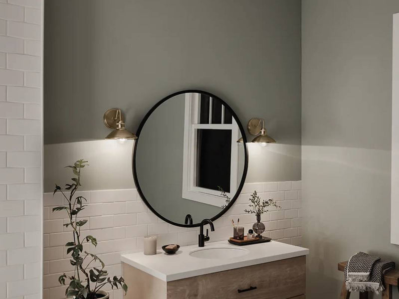 Kichler 45943 Clyde 1-lt 8" Tall Vanity Light