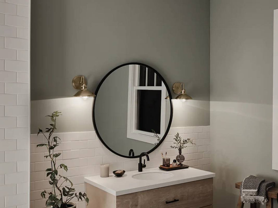 Kichler 45943 Clyde 1-lt 8" Tall Vanity Light