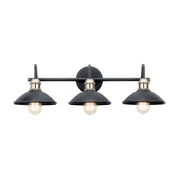 Kichler 45945 Clyde 3-lt 26" Wide Vanity Light-Black