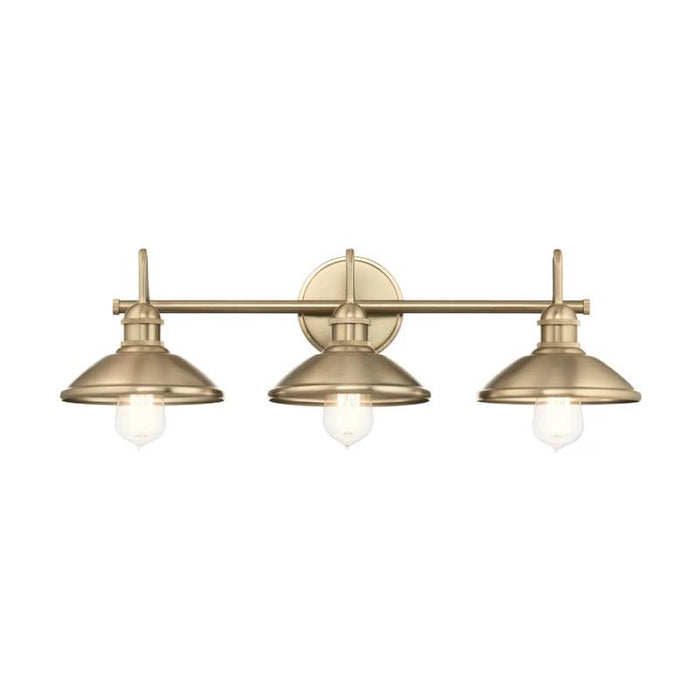 Kichler 45945 Clyde 3-lt 26" Wide Vanity Light-Champagne Bronze