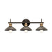Kichler 45945 Clyde 3-lt 26" Wide Vanity Light-Olde Bronze