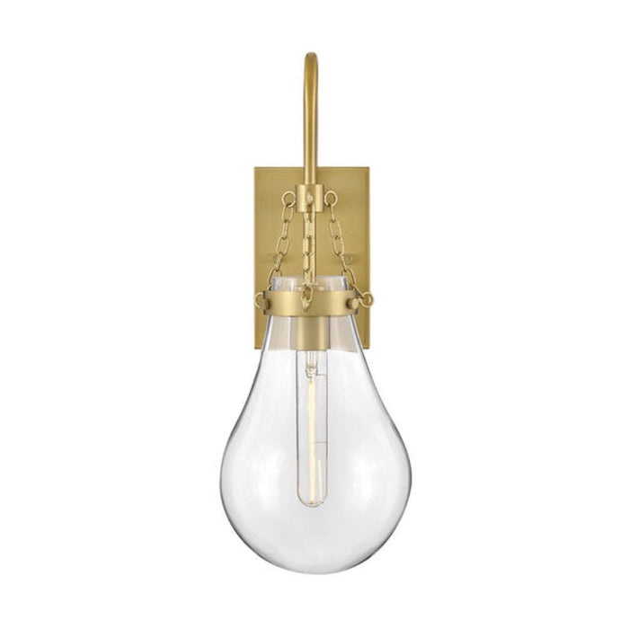 Hinkley 46050 Eloise 20" Tall LED Wall Sconce - Lacquered Brass