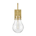 Hinkley 46050 Eloise 20" Tall LED Wall Sconce - Lacquered Brass