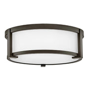 Hinkley 28963 Lowell 2-lt 13" LED Flush Mount - Oil Rubbed Bronze