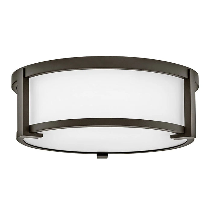 Hinkley 28963 Lowell 2-lt 13" LED Flush Mount - Oil Rubbed Bronze