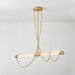 Corbett 463-02 Lariat 2-lt 49" LED Chandelier