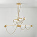 Corbett 463-49 Lariat 4-lt 49" LED Chandelier