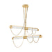Corbett 463-49 Lariat 4-lt 49" LED Chandelier