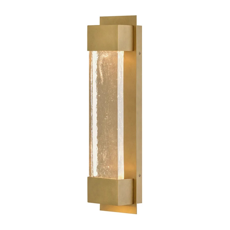 Hinkley 10595 Rune 1-lt 24" Tall LED Outdoor Wall Sconce - Heritage Brass