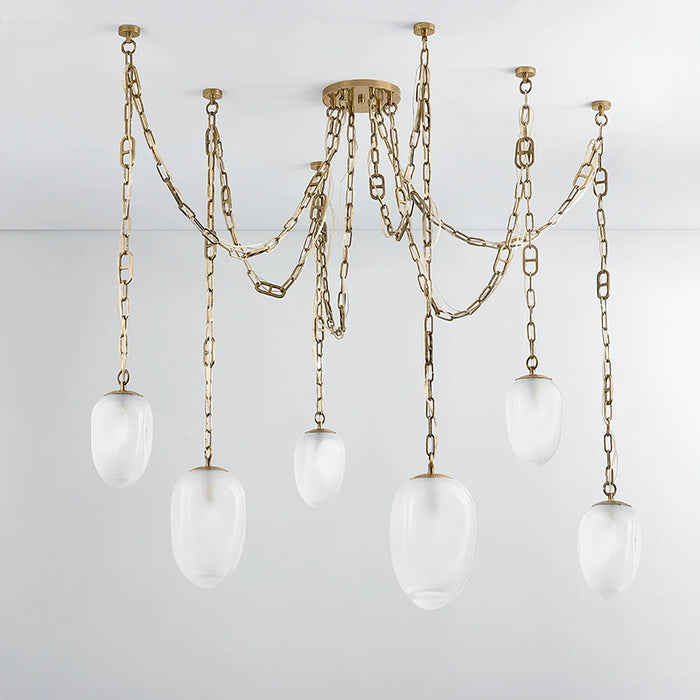 Corbett 464-61 Daith 6-lt 61" LED Chandelier