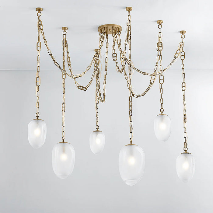 Corbett 464-61 Daith 6-lt 61" LED Chandelier