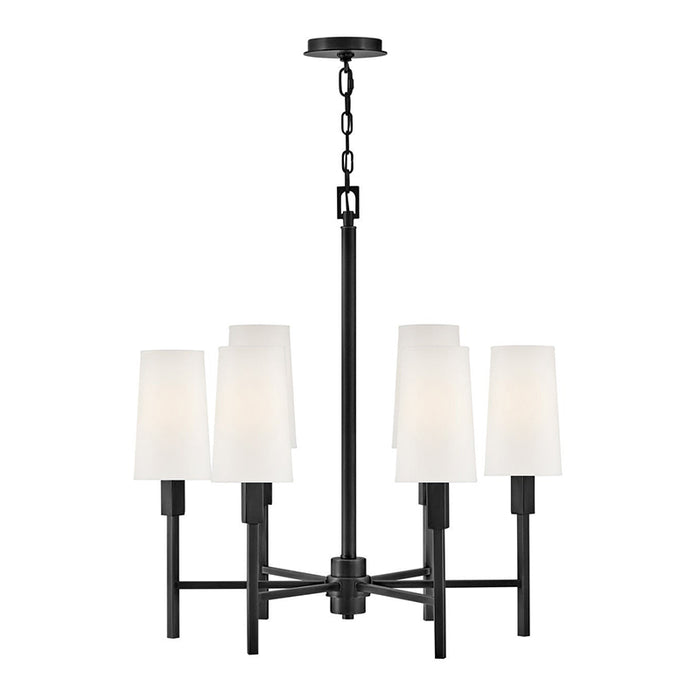 Hinkley 46455 Fenwick 6-lt 28" LED Chandelier