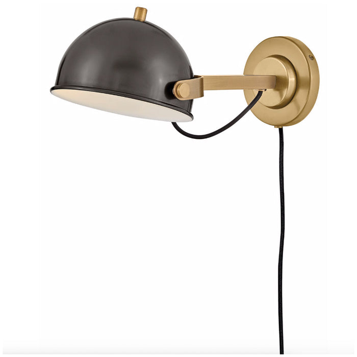 Hinkley 46470 Spence 1-lt 7" LED Adjustable Single Light Sconce