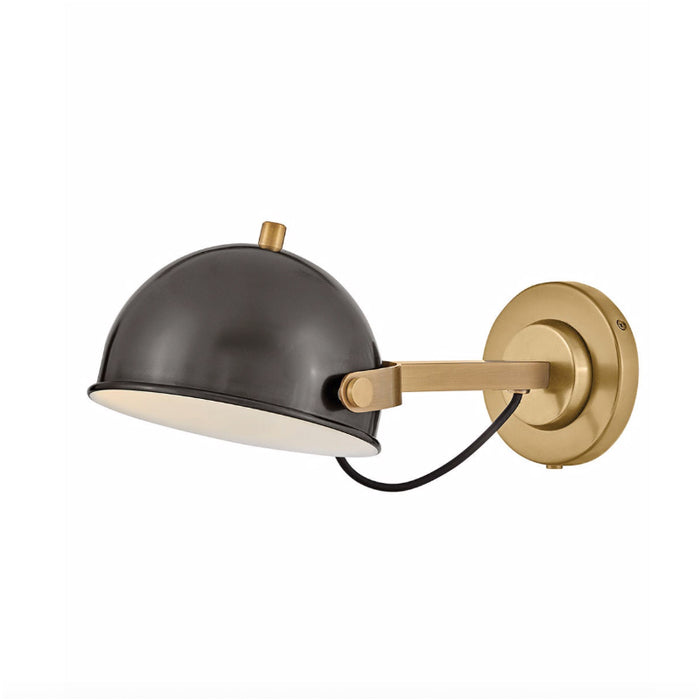 Hinkley 46470 Spence 1-lt 7" LED Adjustable Single Light Sconce
