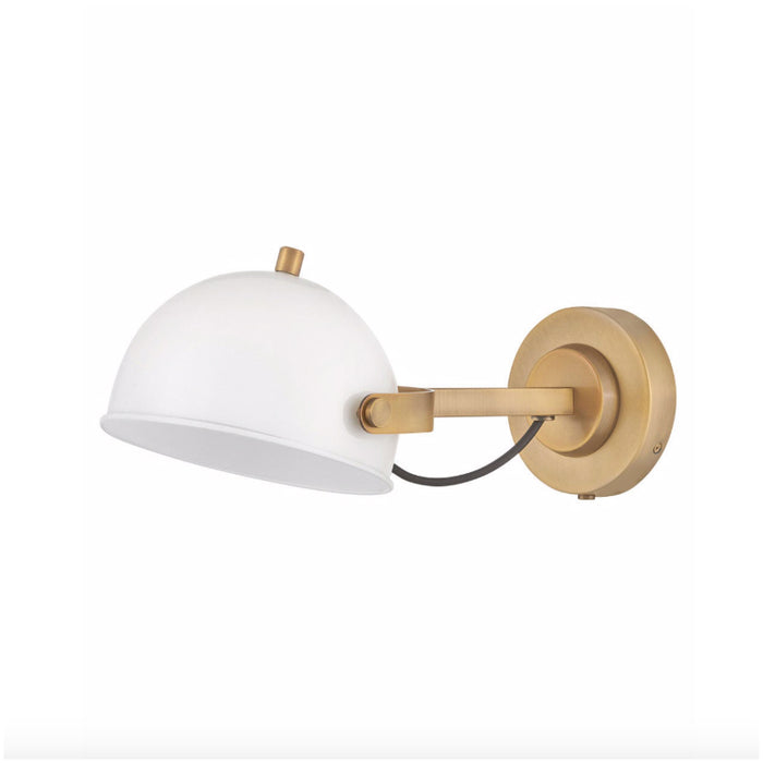 Hinkley 46470 Spence 1-lt 7" LED Adjustable Single Light Sconce