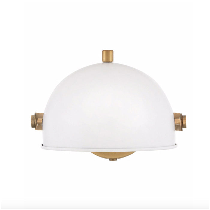 Hinkley 46470 Spence 1-lt 7" LED Adjustable Single Light Sconce
