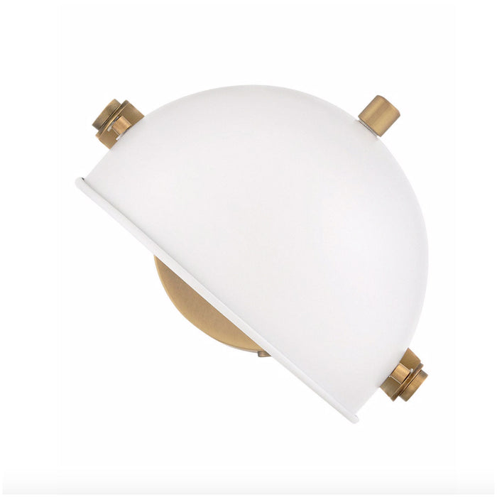 Hinkley 46470 Spence 1-lt 7" LED Adjustable Single Light Sconce