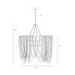 Arteriors 46643 Layla 4-lt 36" Pendant