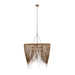Arteriors 46643 Layla 4-lt 36" Pendant