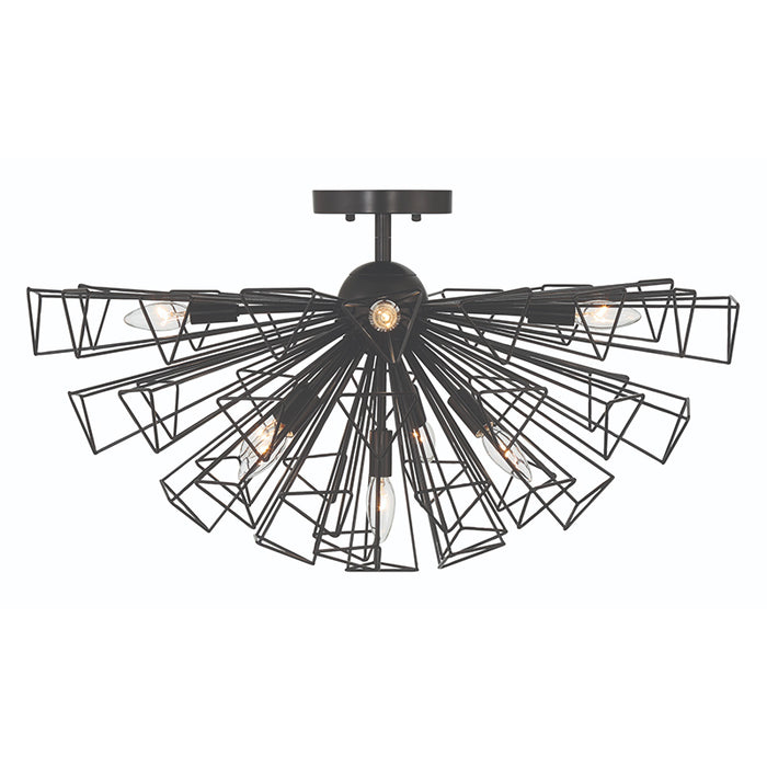 Eurofase 46762 Dendelio 9-lt 30" Semi Flush Mount