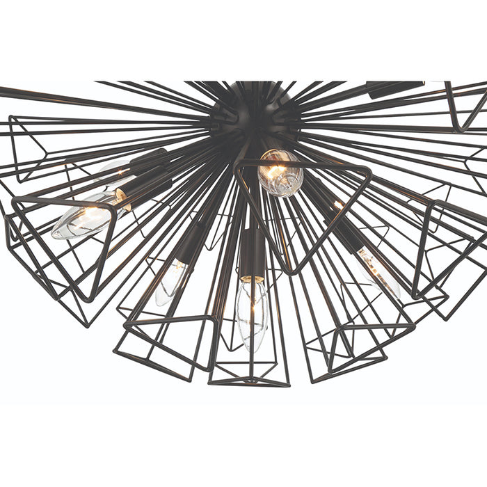 Eurofase 46762 Dendelio 9-lt 30" Semi Flush Mount
