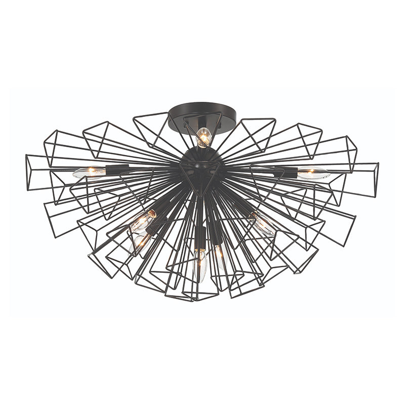 Eurofase 46762 Dendelio 9-lt 30" Semi Flush Mount