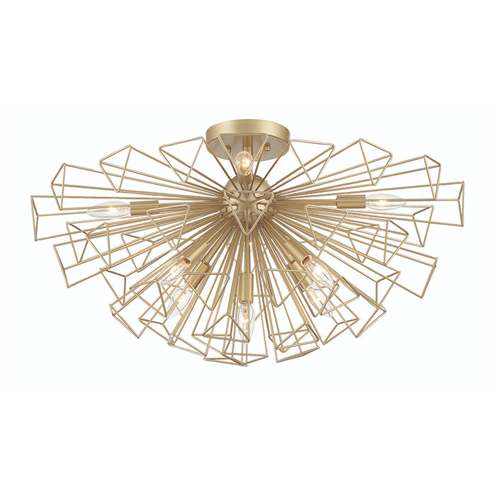 Eurofase 46762 Dendelio 9-lt 30" Semi Flush Mount