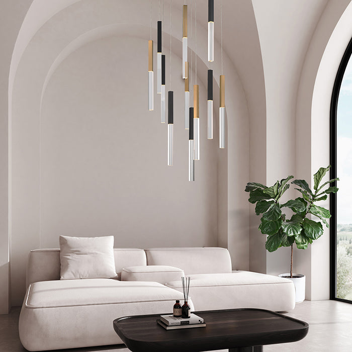 Eurofase 46771 Benicio 18-lt 42" LED Chandelier