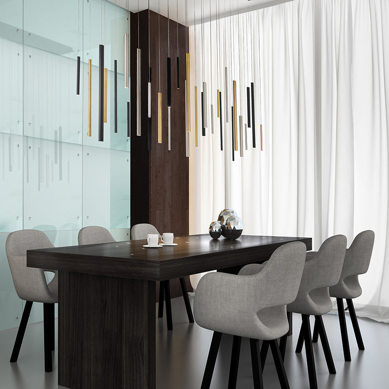 Eurofase 46814 Santana 30-lt 72" LED Chandelier