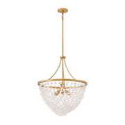 Fredrick Ramond FR41594 Myra 6-lt 24" LED Chandelier
