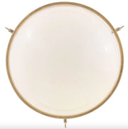 Hinkley 46891 Collins 1-lt 15" LED Semi-Flush Mount - Heritage Brass