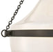 Hinkley 46893 Collins 1-lt 20" LED Semi-Flush Mount - Black Oxide