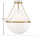 Hinkley 46893 Collins 1-lt 20" LED Semi-Flush Mount