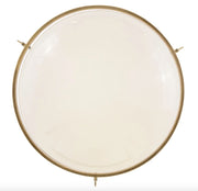 Hinkley 46893 Collins 1-lt 20" LED Semi-Flush Mount - Heritage Brass