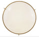 Hinkley 46893 Collins 1-lt 20" LED Semi-Flush Mount - Heritage Brass