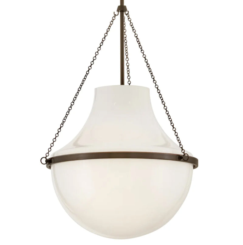Hinkley 46894 Collins 1-lt 20" LED Pendant - Heritage Bronze