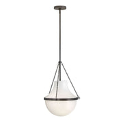 Hinkley 46897 Collins 1-lt 15" LED Pendant - Black Oxide