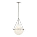 Hinkley 46897 Collins 1-lt 15" LED Pendant - Polished Nickel