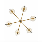 Hinkley 46954 Saunders 6-lt 30" LED Chandelier