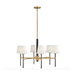 Hinkley 46954 Saunders 6-lt 30" LED Chandelier